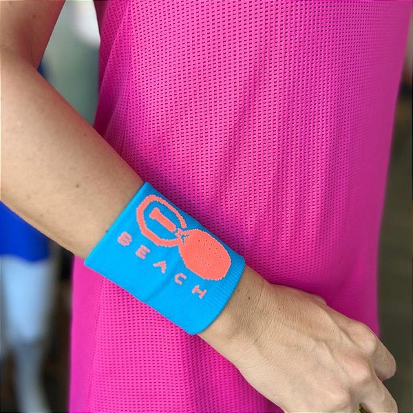 Munhequeira Go Padel Par - Azul