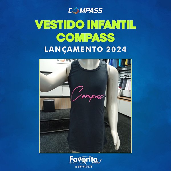 Vestido Infantil Compass