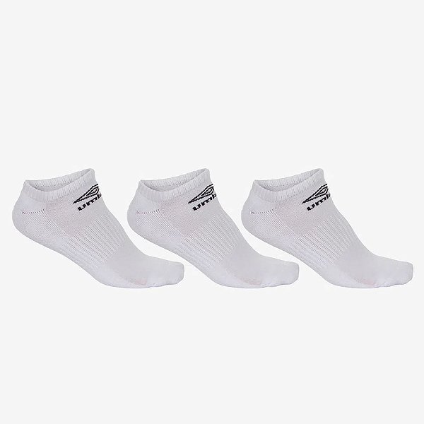 Tripack Umbro Cano Curto - Feminina