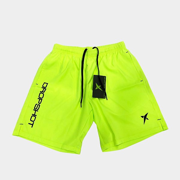 Short DROP SHOT Team 1.0 – Masculino Amarelo Neon