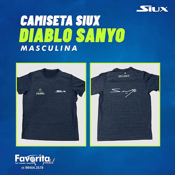 Camiseta Siux Sanyo – Masculina