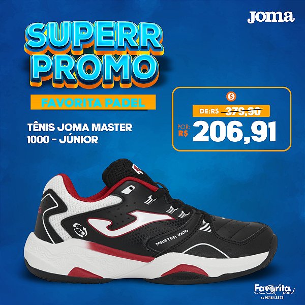 Tênis Joma Master 1000 - Júnior