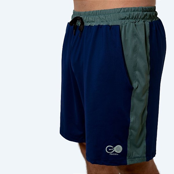 Bermuda com Recorte Deep Sea – Masculina