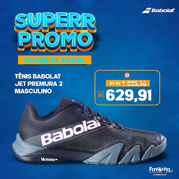 Tênis Babolat Jet Premura 2 – Masculino