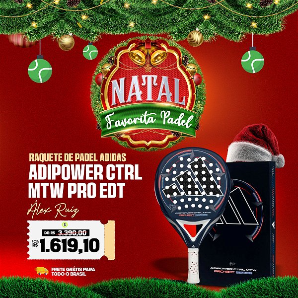 Raquete de Padel Adidas Adipower CTRL Mtw Pro EDT 2024