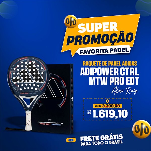 Raquete de Padel Adidas Adipower CTRL Mtw Pro EDT 2024