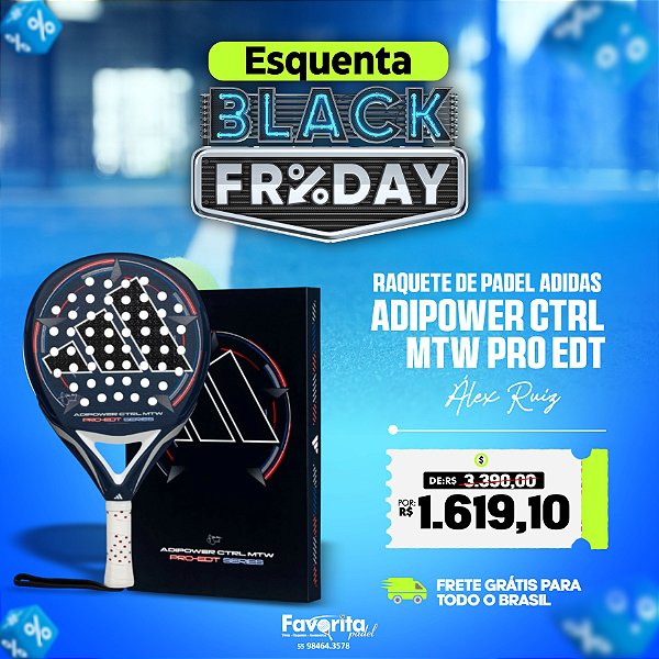 Raquete de Padel Adidas Adipower CTRL Mtw Pro EDT 2024