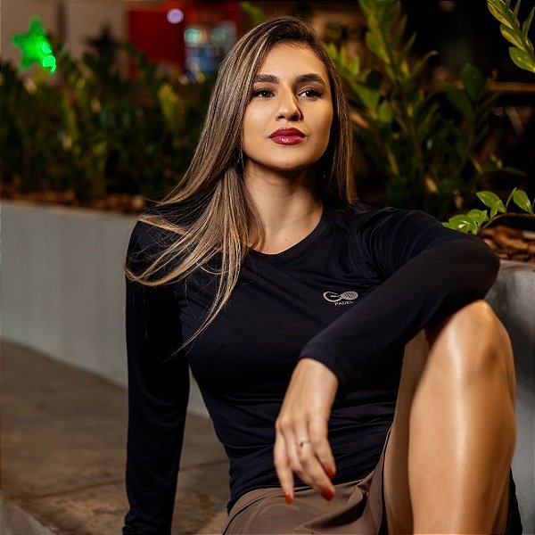 T-Shirt Manga Longa Coleção Terra Go Padel - Feminina