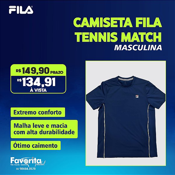 Camiseta Fila Tennis Match - Masculina