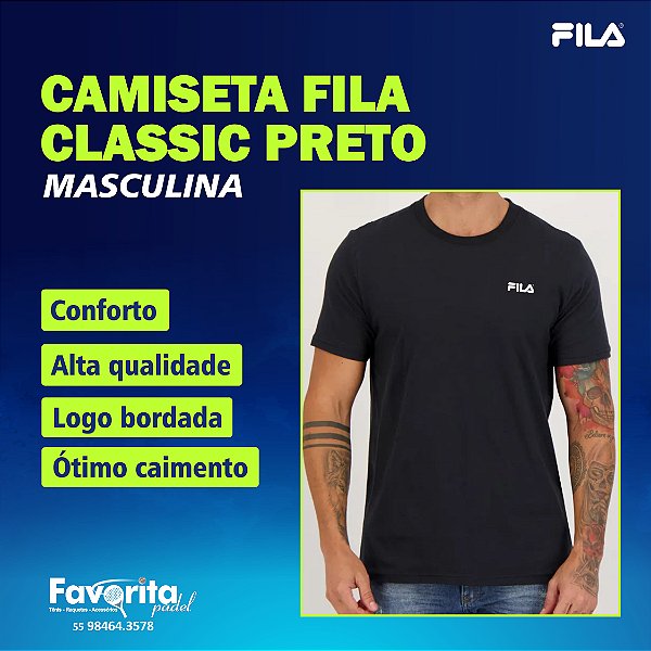 Camiseta Fila Classic – Masculina
