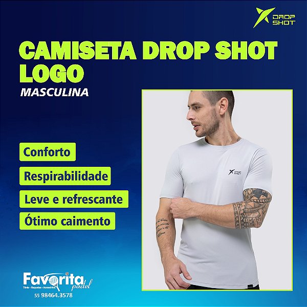 Camiseta DROP SHOT LOGO – Masculina