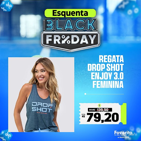 Regata DROP SHOT ENJOY 3.0 – Feminina