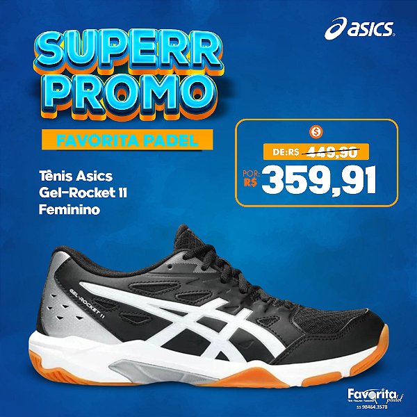 Tênis Asics Gel-Rocket 11 – Feminino