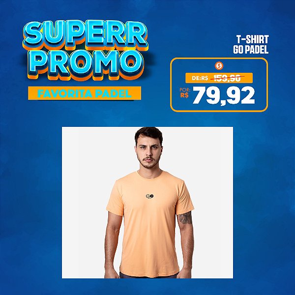 T-Shirt Go Padel - Masculina