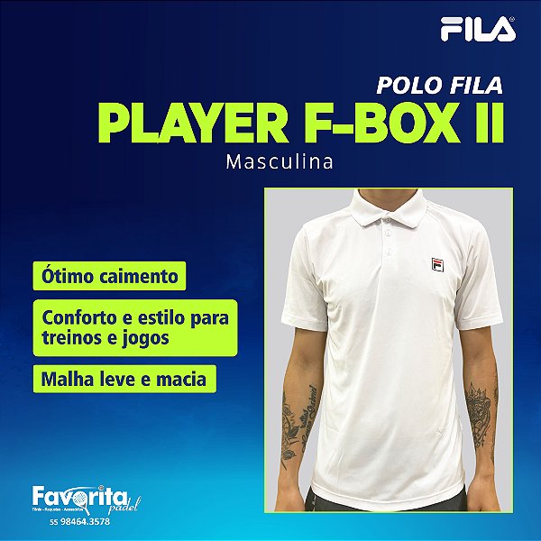 Polo Fila PLAYER F-BOX II – Masculina