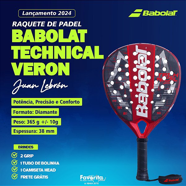Raquete de Padel Technical Veron Juan Lebrón – 2024
