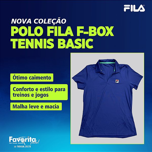 Polo Fila F-Box Tennis Basic – Feminina