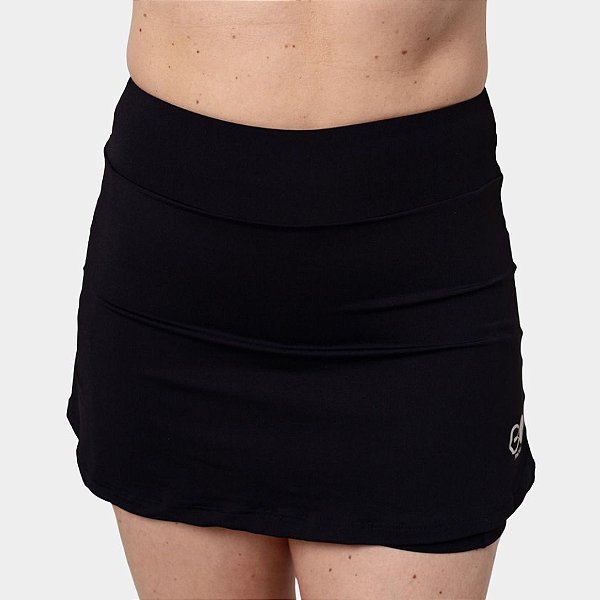 Short-Saia Go Padel Clássico - Preto