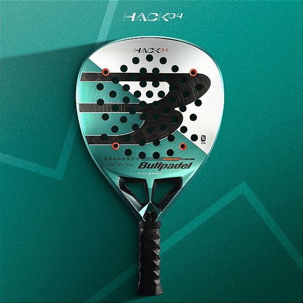 Raquete Padel Bullpadel Hack 04 2025 18k - Paquito Navarro