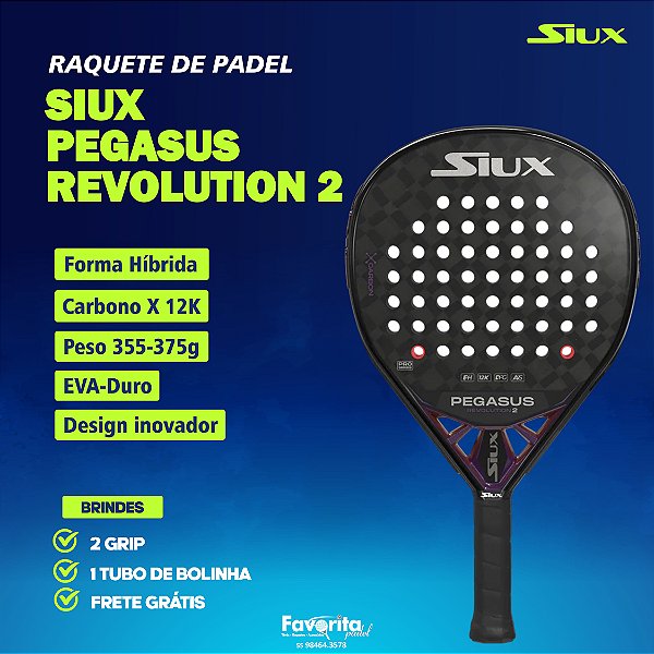 Raquete de Padel Siux Pegasus Revolution 2