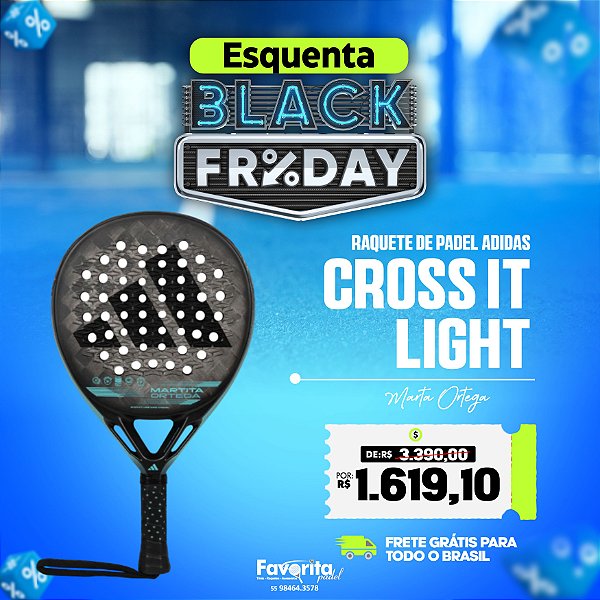 Raquete de Padel Adidas Cross It Light -Marta Ortega