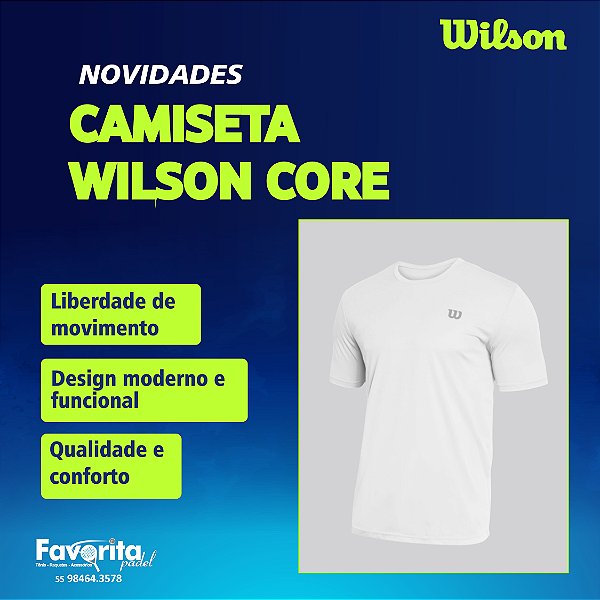 Camiseta Wilson Core – Masculina