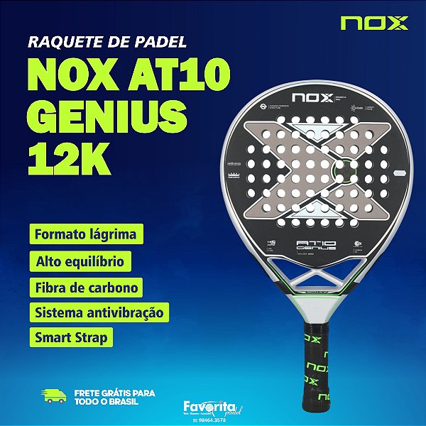 Raquete de Nox AT10 Genius 12k