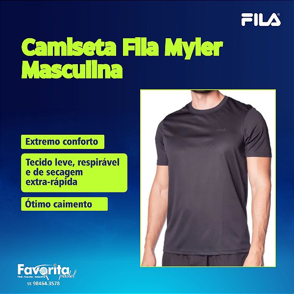 Camiseta Fila Myler – Masculina
