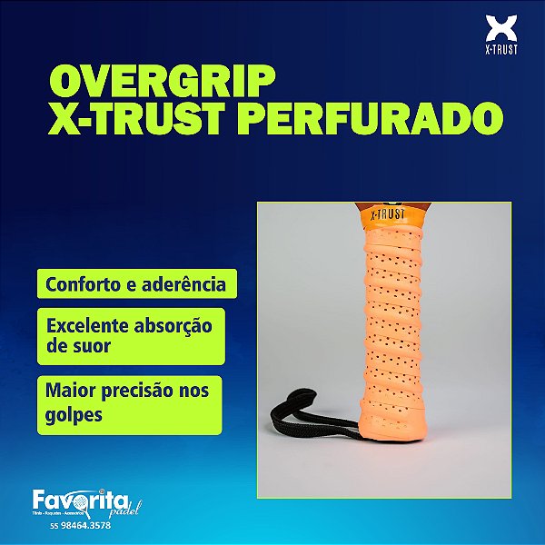 Overgrip X-Trust Perfurado