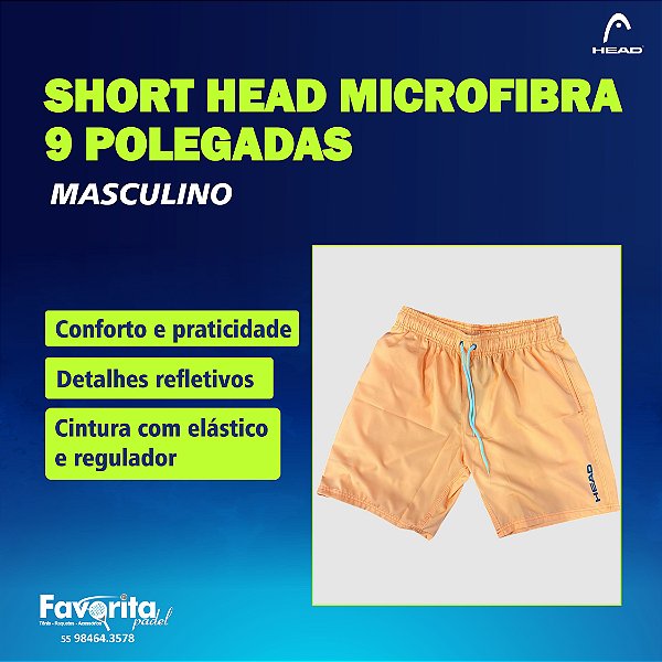 Short Head Microfibra 9 Polegadas – Masculino