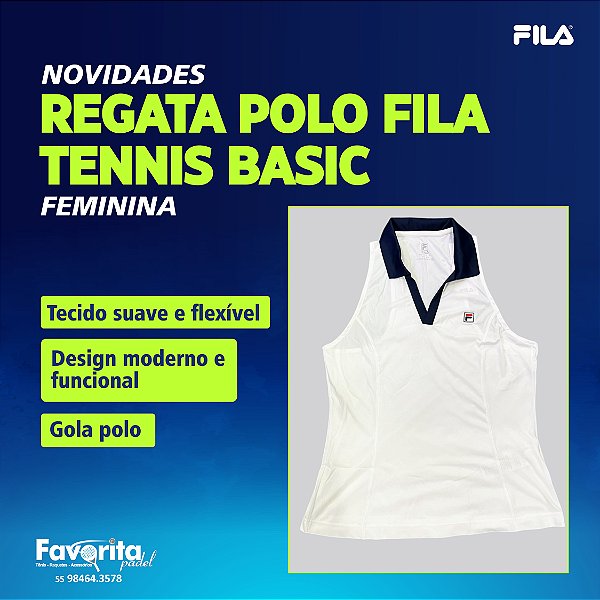 Regata Polo Fila Tennis Basic – Feminina