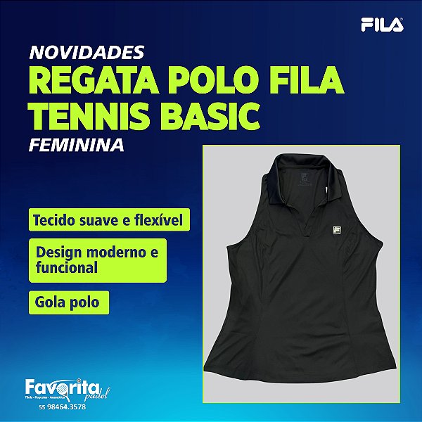 Regata Polo Fila Tennis Basic – Feminina