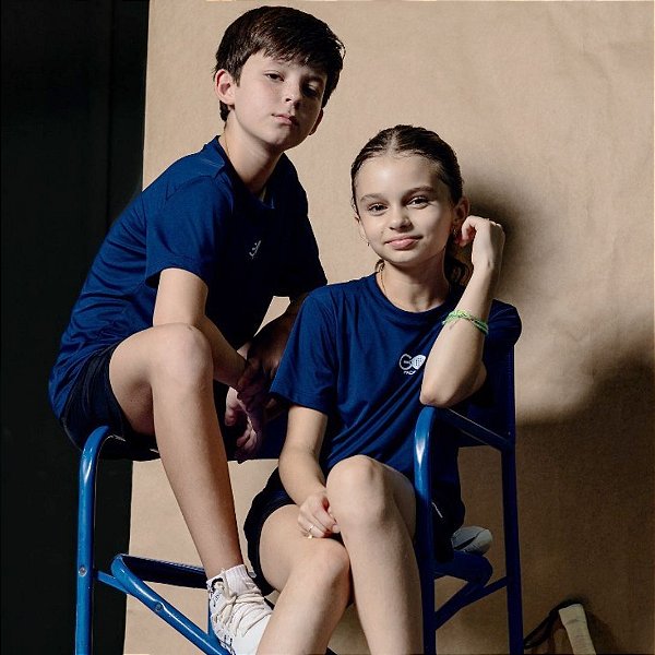 T-Shirt Go Padel - Infantil Azul