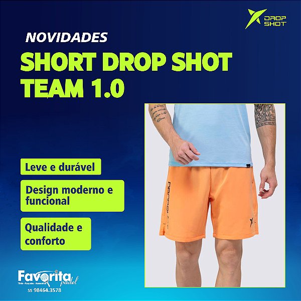 Short DROP SHOT TEAM 1.0 – Masculino