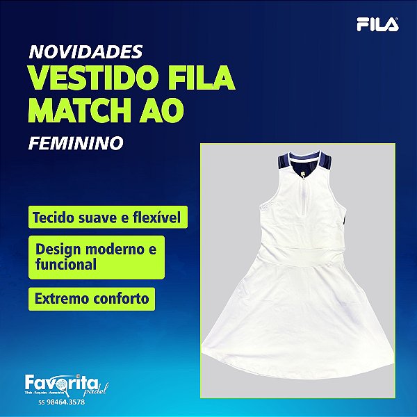 Vestido Fila Match Ao – Feminino