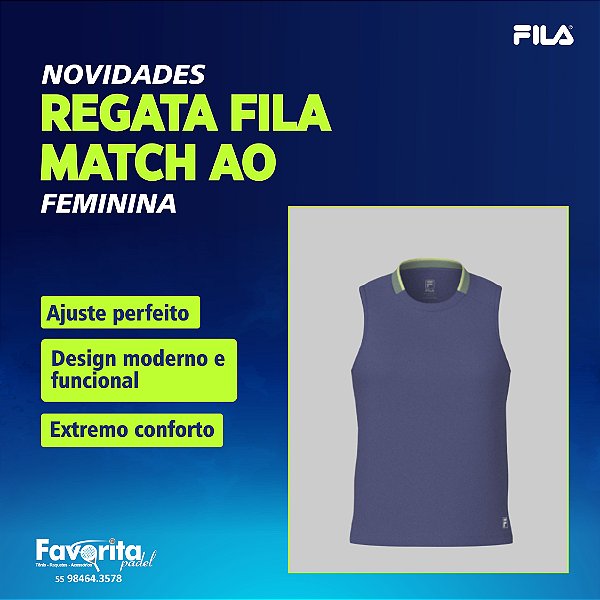 Regata Fila Match AO – Feminina