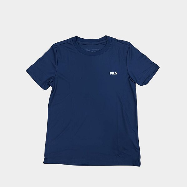 Camiseta Fila Basic Sports – Juvenil Marinho