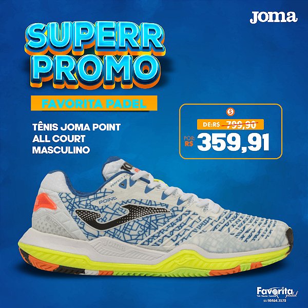 Tênis Joma Point All Court – Masculino