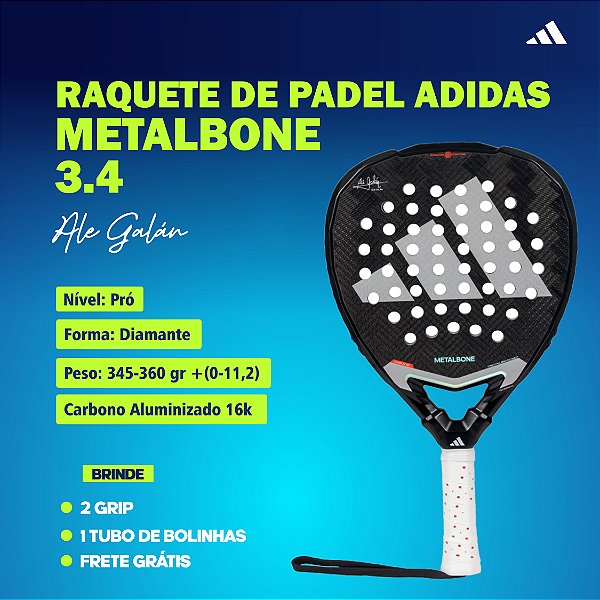 Raquete adidas Metalbone 3.4 - Ale Galán