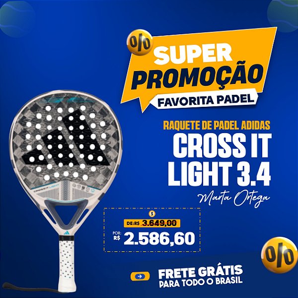 Raquete de Padel Adidas Cross IT Light 3.4 - Marta Ortega