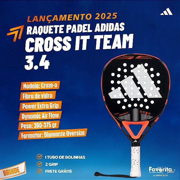 Raquete adidas Cross IT Team 3.4