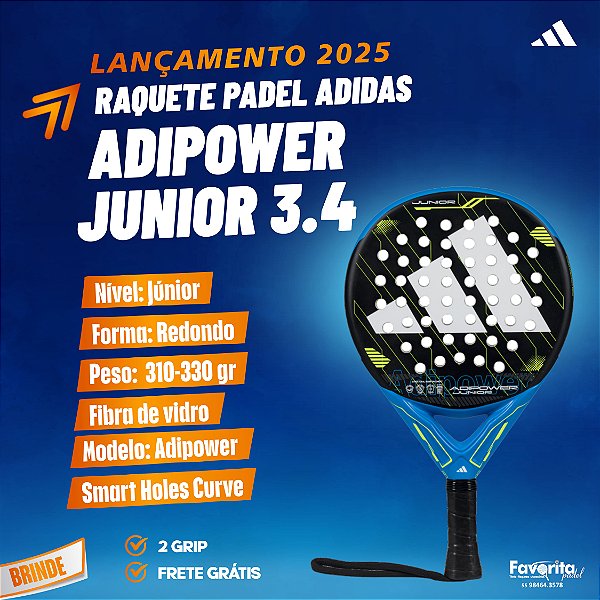Raquete de Padel Adidas Adipower Junior 3.4