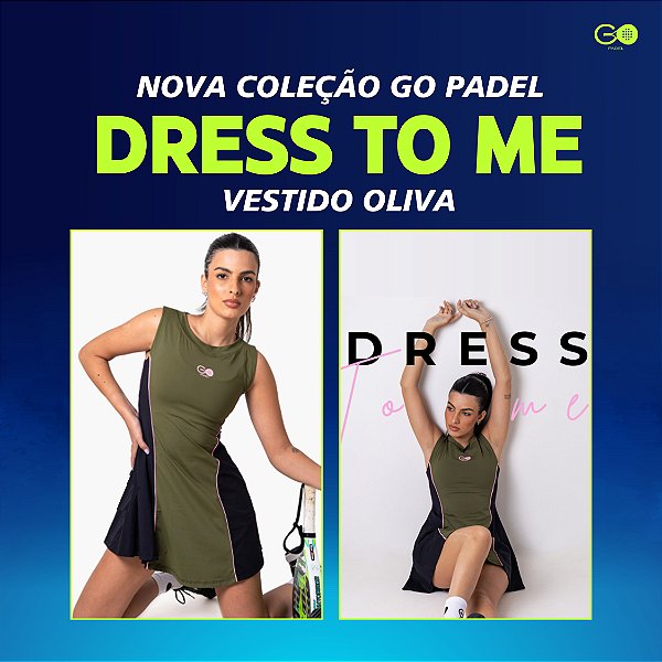 Vestido Coleção Dress To Me Go Padel – Oliva