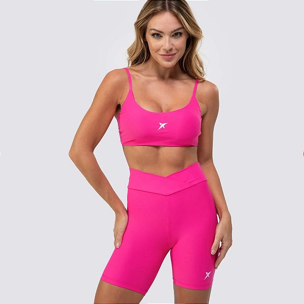 Bermuda DROP SHOT BASIC Rosa Neon
