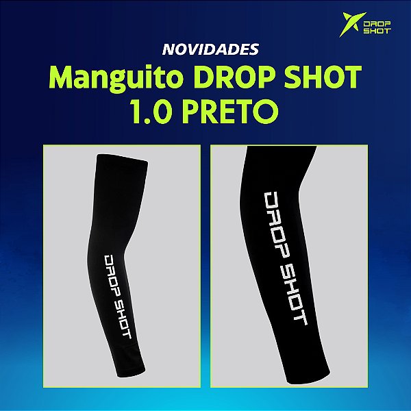 Manguito DROP SHOT 1.0 - Preto