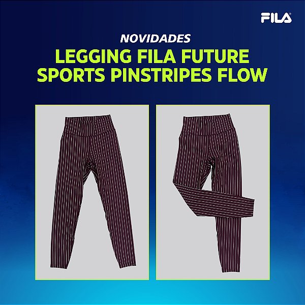 Legging Fila Future Sports Pinstripes Flow – Feminina
