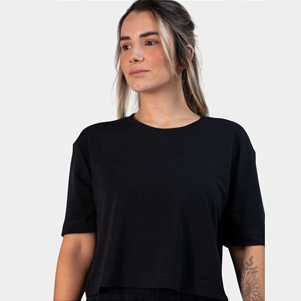 Cropped Oversized Compass