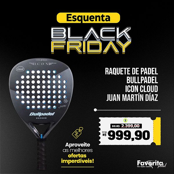 Raquete de Padel Bullpadel Icon Cloud 2025 - Juan Martín Díaz