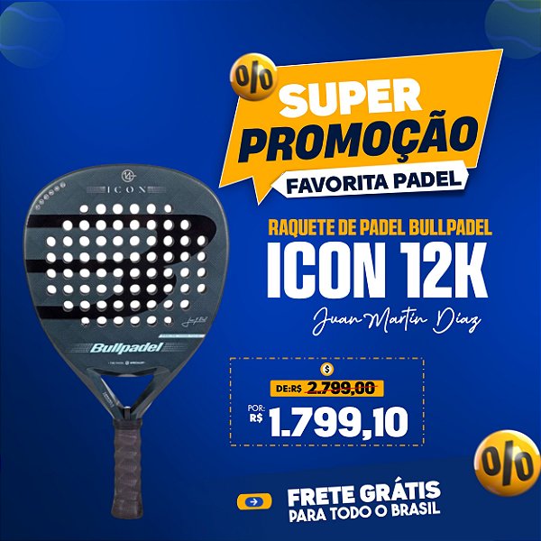 Raquete de Padel Bullpadel Icon 2025 - Juan Martín Díaz
