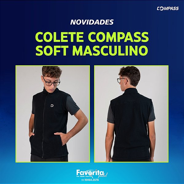 Colete Soft Compass - Masculino